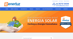 Desktop Screenshot of enerluz.com.br